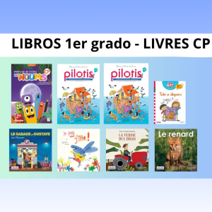 ( 1) PAQUETE COMPLETO LIBROS PRIMER GRADO – CP